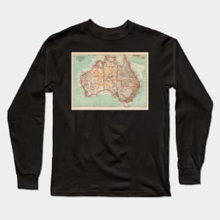 Australia Antique Maps Long Sleeve T-Shirt